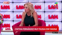 💥 PICANTE CRUCE ENTRE CINTHIA FERNÁNDEZ Y YANINA LATORRE