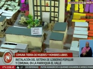 Caracas | Comuna Tierra de Mujeres y Hombres Libres presenta agenda de acción en el marco de las 7T