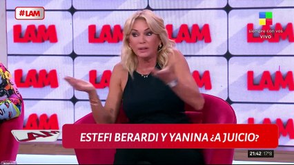 💥 ¿ESTEFI BERARDI Y YANINA VAN A JUICIO?
