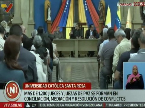 Más de 1200 jueces y juezas de paz se forman en diferentes procesos para mediación de conflictos