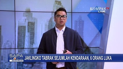 JaklingkoTabrak Sejumlah Kendaraan di Cengkareng, 6 Orang Luka