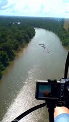 Anaconda gigante en la Amazonía peruana