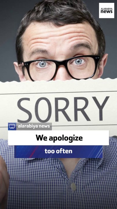 Radio presenter: We apologize too often