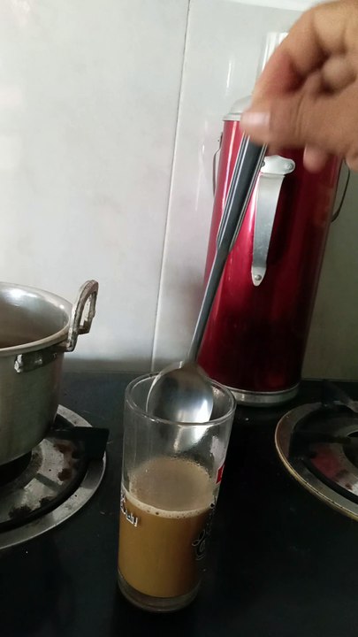 Making A taste coffee