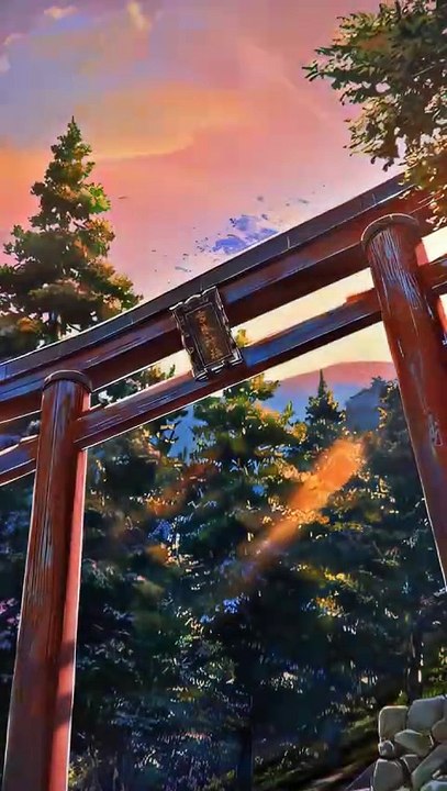 Peaceful anime world 🌎