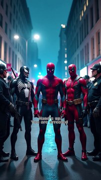 Venom, Spider-Man & Deadpool Arrested by Police! Episode 6 #shorts #venom #spiderman #police