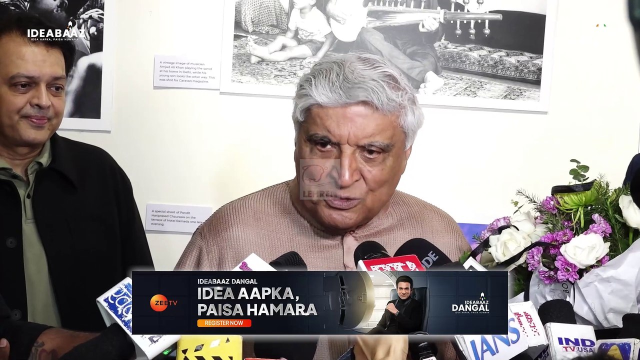 Javed Akhtar मीडिया के द्वारा पूछे India Pakistan War के सवाल पर भड़के, देखिए क्या था रिएक्शन
