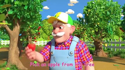 Counting Apples At The Farm _ CoComelon Nursery Rhymes