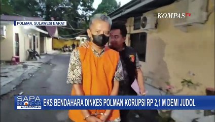 Eks Bendahara Dinkes Polman Sulbar Korupsi Rp2,1 Miliar demi Judi Online