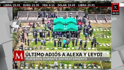 Dan último adiós a Alexa y Leydi, menores que murieron durante tiroteo en Badiraguato, Sinaloa