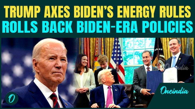 Trump Signs Orders Scrapping Biden-Era Rules, Targets Appliance And Consumer Product Regulations