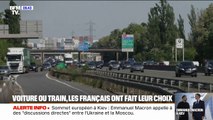 Trajets: les Français ont préféré la voiture au train