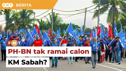 Tak ramai pemimpin PH-BN layak jadi KM Sabah, kata penganalisis