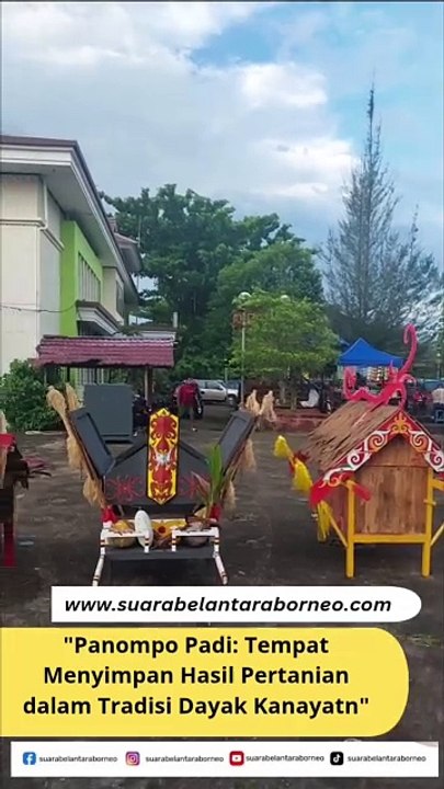 Panompo Padi Merujuk Pada Tempat Hasil Pertanian dalam Masyarakat Adat Dayak Kanayatn