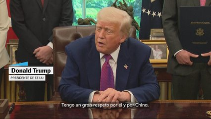 Trump plantea reducir los aranceles a China al 80% antes de la reunión con Pekín