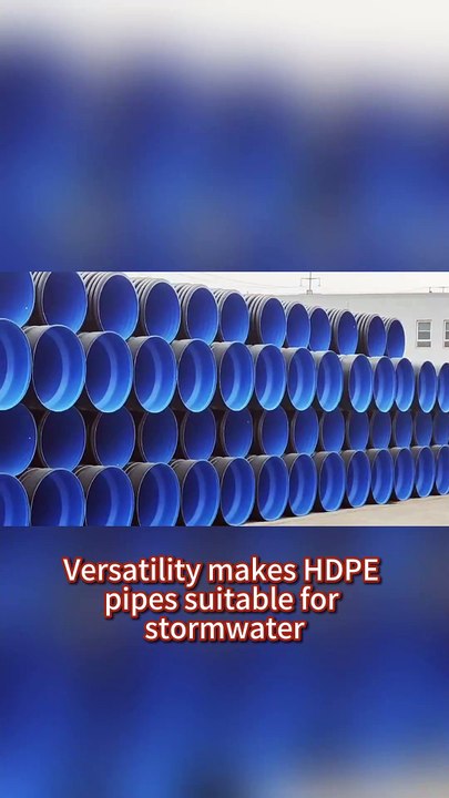 Versatility of HDPE Double Wall Corrugated Pipes