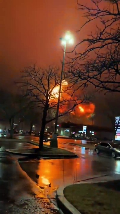 Philadelphia plane crash Video fake Claimed India attack in Karachi