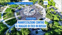 Slovacchia: protesta a Bratislava contro la visita di Fico a Mosca per il Giorno della Vittoria