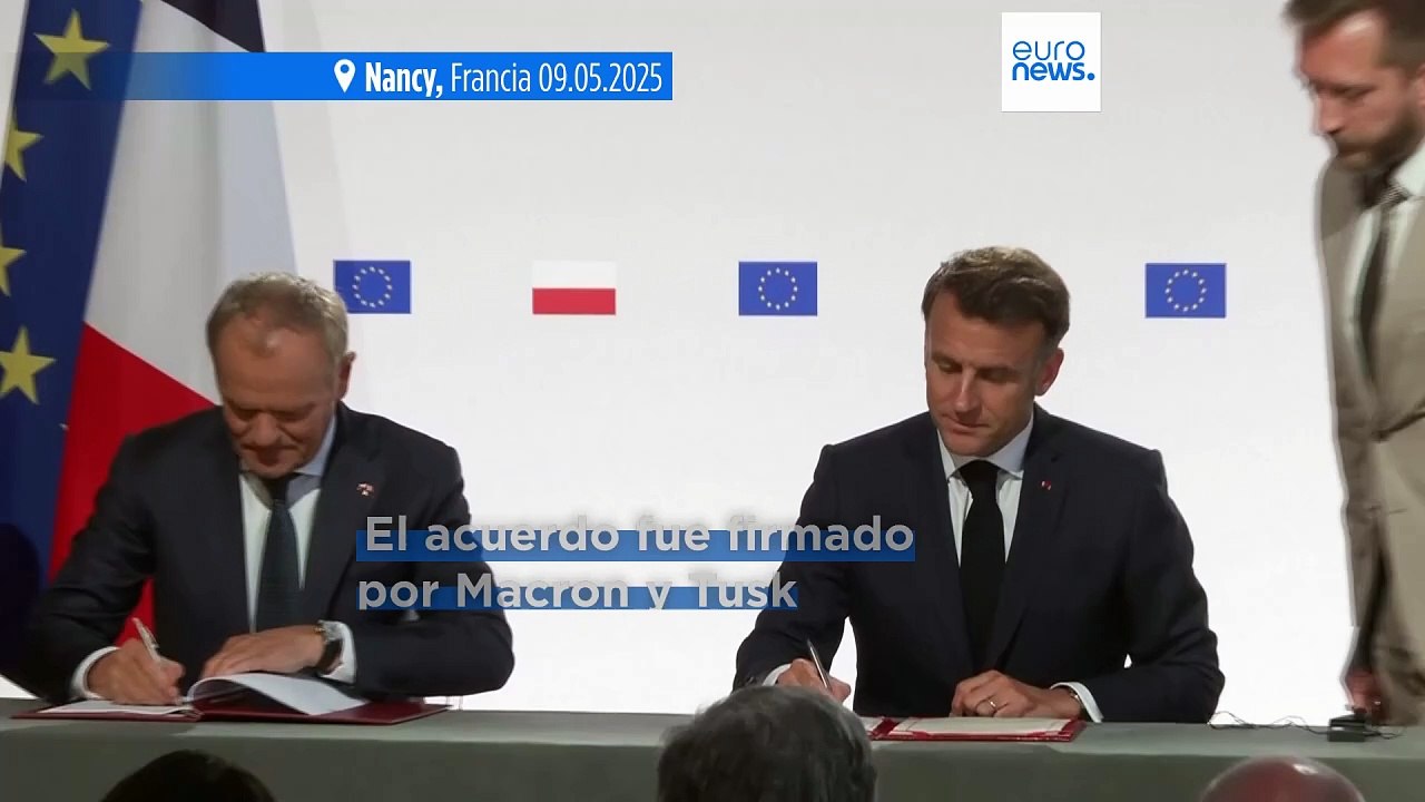 Francia y Polonia firman un tratado que refuerza los lazos de Defensa entre ambos países