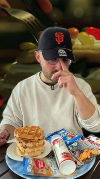 Le Gâteau Gaufres 🧇 de Stranger Things #gateau #waffles #stangerthings #netflixseries #food