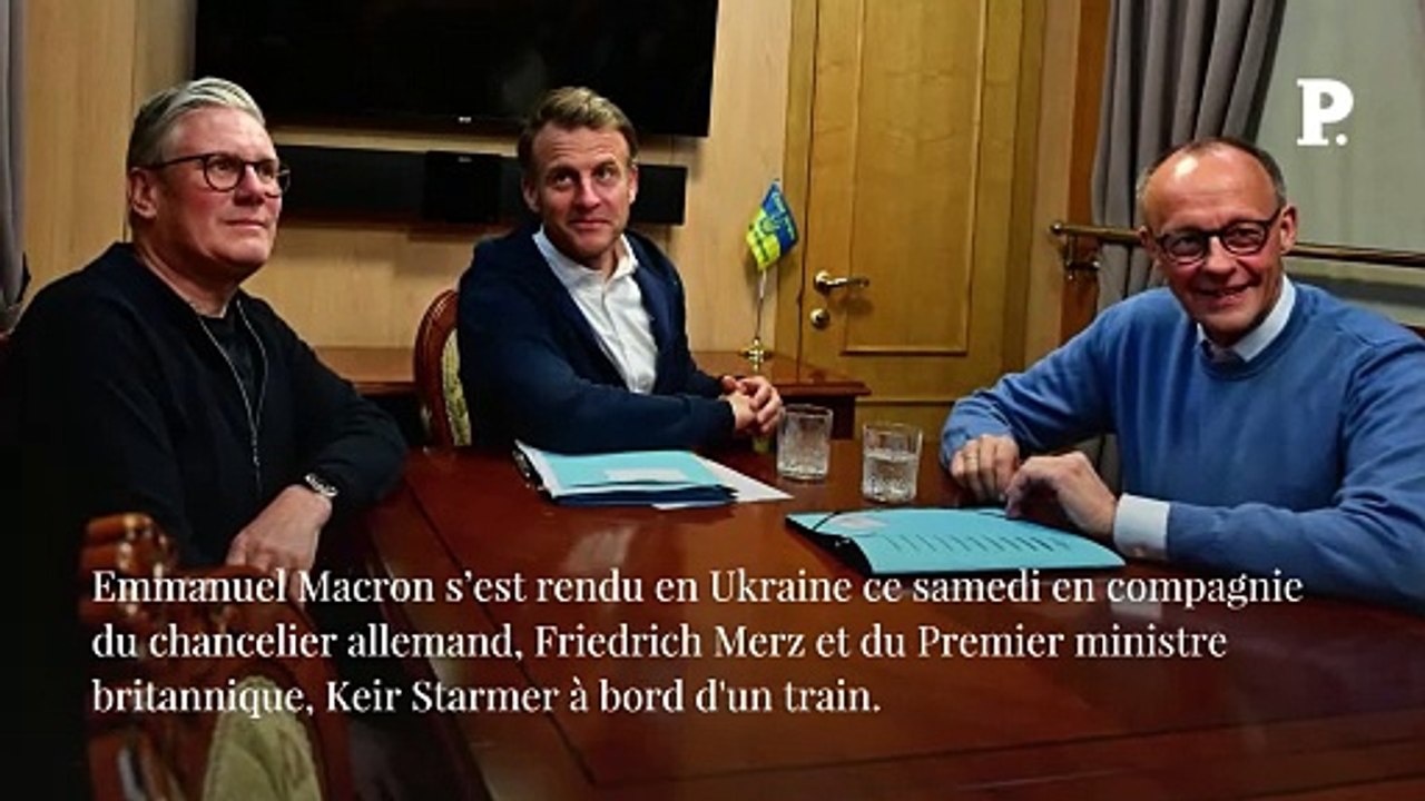 Ukraine : Macron, Merz, Starmer et Tusk à Kiev pour soutenir Zelensky