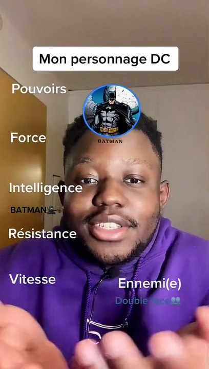 Mon personnage DC 2