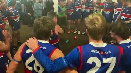 Daylesford song after win over Rokewood-Corindhap