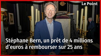 Stéphane Bern, un prêt de 4 millions d’euros à rembourser sur 25 ans