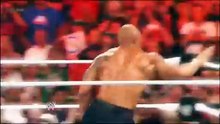 CM Punk vs The Rock-Royal Rumble 2013