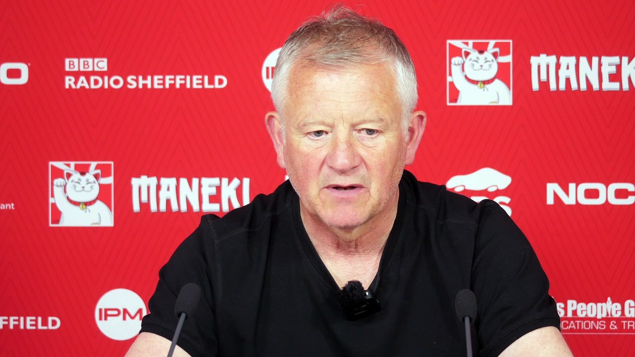 Chris Wilder previews Sheffield United v Bristol City play-off