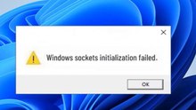 How do I fix Windows sockets Initialization Failed