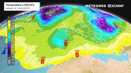 La borrasca fría nos seguirá afectando los próximos días
