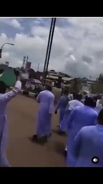 Catholic Father's are Protesting At Enugu, listen to their reasons