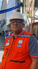 Equipe da Defesa Civil indica possível causa de desabamento de casarão