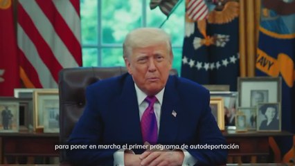 Trump anuncia un programa de autodeportación de los inmigrantes en EE UU: "Os queremos fuera"
