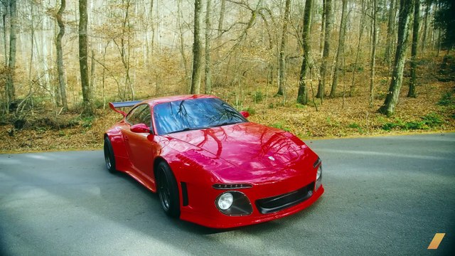 NEW CAR REVIEWS : one off Porsche 997 widebody and BMW E30 touring widebody