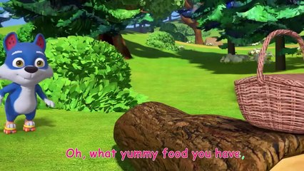 Little Red Riding Hood JJ _ CoComelon Animal Time _ Nursery Rhymes for Kids