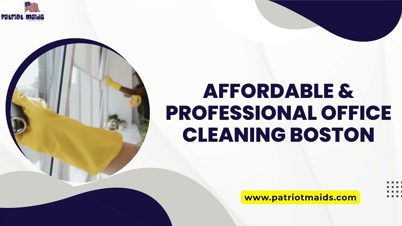 Affordable & Professional Office Cleaning Boston