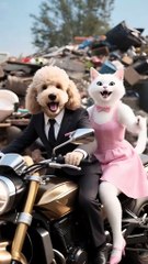 Poor Kitten 😺 Struggling Story