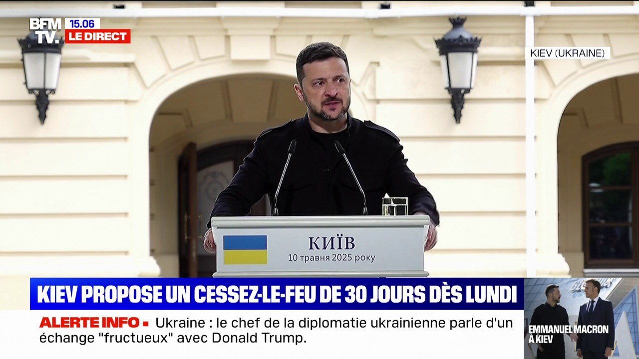 Guerre en Ukraine: Volodymyr Zelensky dit "compter sur la livraison de l'armement européen"
