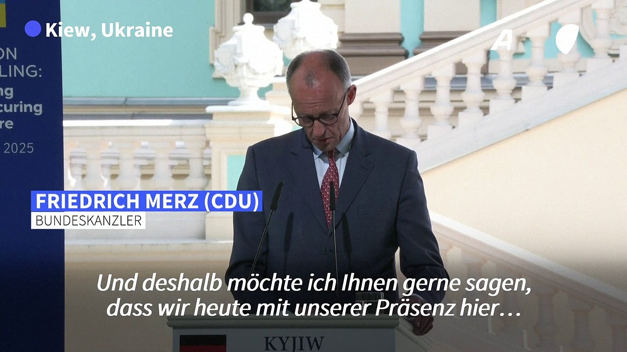 Merz: Werden "alles" tun für schnelles Ende des Ukraine-Kriegs