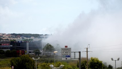 Un nuage de chlore en Espagne