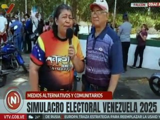 Falcón | Habitantes de Santa Ana de Coro destacan fluidez del simulacro electoral