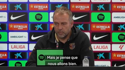 Barcelone - Exit la défaite à Milan, Flick veut un Barça "à son meilleur niveau" dans le Clásico