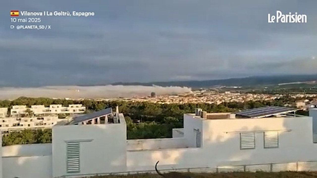 Espagne : 150 000 personnes confinées à cause d'un nuage de chlore
