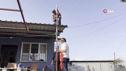 Şehit babasının isteği yerine getirildi!