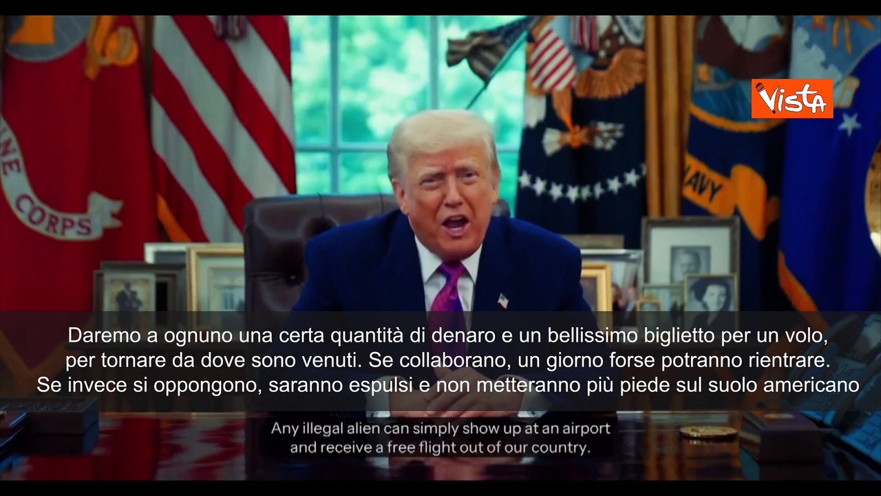 Trump lancia piano auto-rimpatrio: 1.000 Dollari a irregolari che lasciano Usa volontariamente