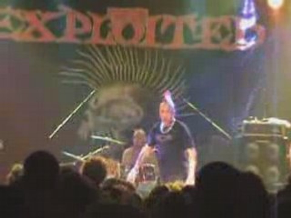 THE EXPLOITED LIVE  AT Lugano
