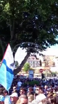 LAZIO, LA MARCIA DELLA NORD PRIMA DELLA JUVENTUS