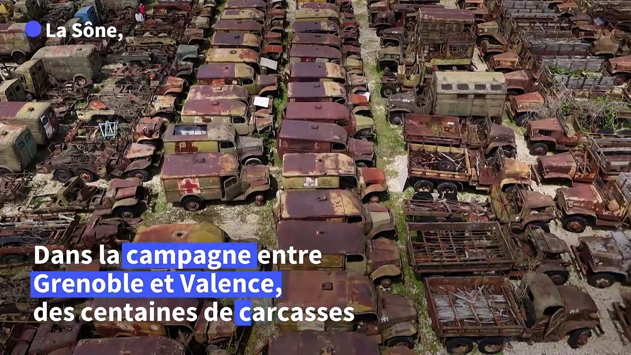 En Isère, un surplus géant de véhicules militaires